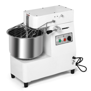 10 L Knetmaschine mit festem Kessel und hochklappbarem Kopf - 1 Geschwindigkeit - Dynasteel