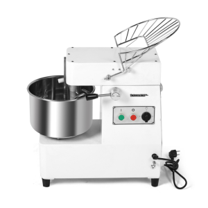 10 L Knetmaschine mit festem Kessel und hochklappbarem Kopf - 1 Geschwindigkeit - Dynasteel