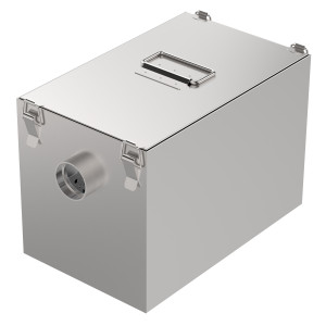 Stainless Steel Grease Trap - 140 L Reconditioned | Fourniresto