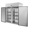 Positive Kühlschrank 1400 L Edelstahl GN 2/1 – 2 Türen