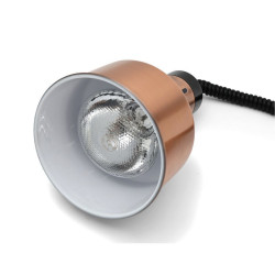 Pro Heat Lamp 250 W Ø 175 mm Copper | Dynasteel