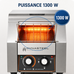 Toaster Conveyor Pro 1300 W Stainless Steel — Dynasteel