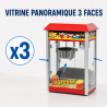 Professionelle Popcornmaschine 1400 W — Edelstahltopf