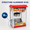 Professionelle Popcornmaschine 1400 W — Edelstahltopf