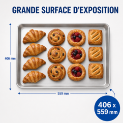 Plaque de Présentation Aluminium 406 x 559 mm