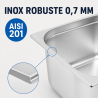 Gastro GN 2/3 Edelstahlbehälter 13 L - Tiefe 150 mm