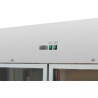 Positive Kühlschrank 1400 L 2 Glastüren GN 2/1