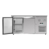 Positive Refrigerated Table 2 Doors 228 L Ventilated Stainless Steel