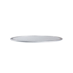 Perforated Pizza Plate Ø 250 mm Aluminum — Dynasteel