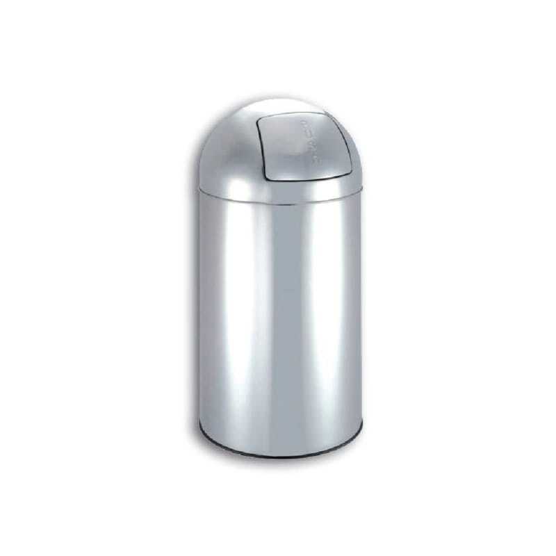 Poubelle Inox Push 18 L. FourniResto Poubelle Inox Push 18 L. FourniResto