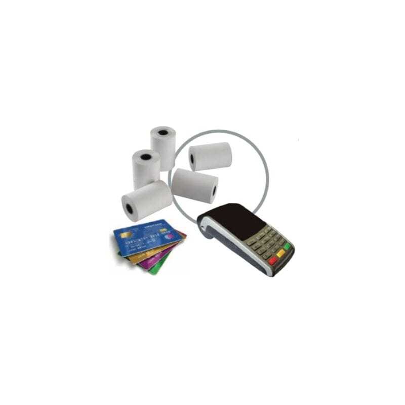 Thermal Paper Roll for POS Credit Cards - 57 x 40 mm - Pack of 10 Thermal Paper Roll for POS Credit Cards - 57 x 40 mm - Pack of 10