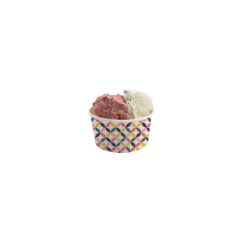 Ice Cream and Dessert Pot 90 ml - Small Size - Eco-friendly - Pack of 50 Ice Cream and Dessert Pot 90 ml - Small Size - Eco-friendly - Pack of 50