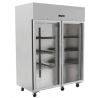 Positive Kühlvitrine 2 Glastüren GN2/1 - 1400 L