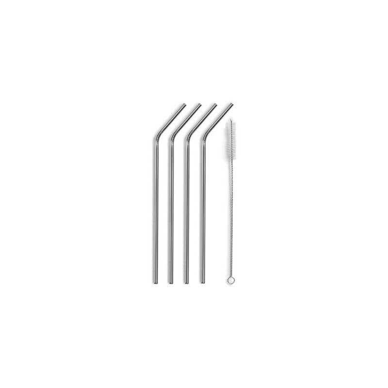 Set 4 pailles en inox - LACOR Set 4 pailles en inox - LACOR