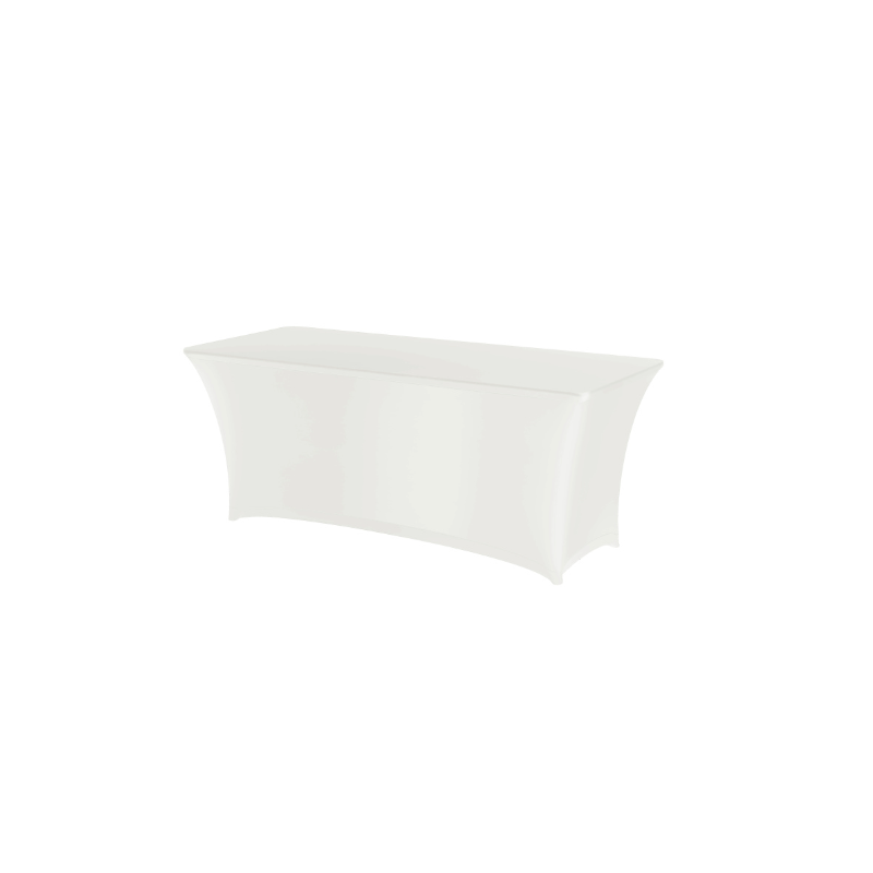 Housse pour Table Rectangulaire Blanche 1200 - HENDI
