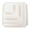 Gerillte Kartonquadrate - 17 x 17 cm - Packung mit 250 - FourniResto