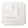 Rainé Cardboard Squares - 17 x 17 cm - Pack of 250 - FourniResto