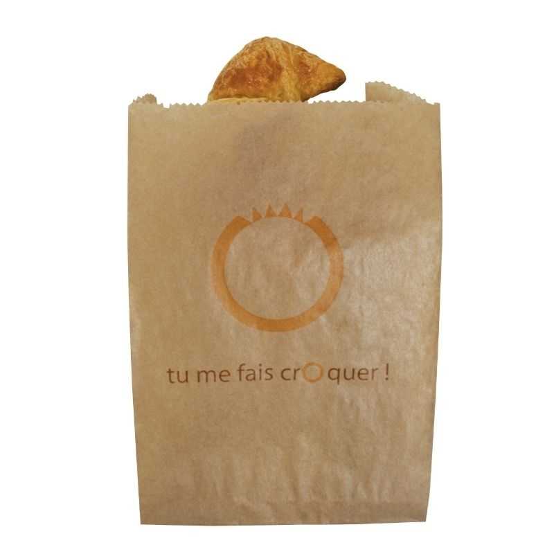 Sac Dessert "Tu Me Fais Croquer !" 180 x 75 - Ecoresponsable - Lot de 1000 Sac Dessert "Tu Me Fais Croquer !" 180 x 75 - Ecoresponsable - Lot de 1000