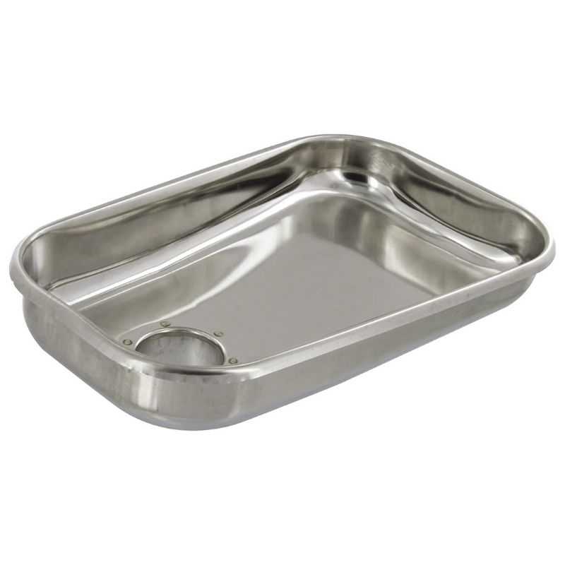 Plateau en Inox pour Hachoir N°12 ou N°22 Plateau en Inox pour Hachoir N°12 ou N°22