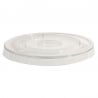 Couvercle pour Pot Transparent Plastique - 250 ml - Lot de 50
