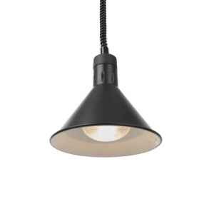 Adjustable Black Conical Heat Lamp - HENDI