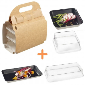 Pack Valisette with Black Canopy Plates - 150 Kits