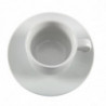 Stackable White Tea Cup Whiteware 200 ml Ø 80 mm - Set of 12 - Olympia - Fourniresto Stackable White Tea Cup Whiteware 200 ml Ø 80 mm - Set of 12 - Olympia - Fourniresto