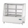 White Countertop Refrigerated Display - 2 Shelves - 100 L - Polar