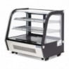 Black Countertop Refrigerated Display - 120 L - Polar