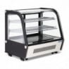 Black Countertop Refrigerated Display - 120 L - Polar