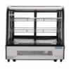 Black Countertop Refrigerated Display - 120 L - Polar