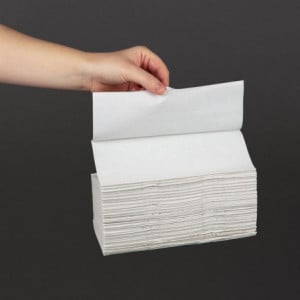 Handtücher C-Falz 2-lagig 160 Blätter - Packung mit 15 - Jantex - Fourniresto