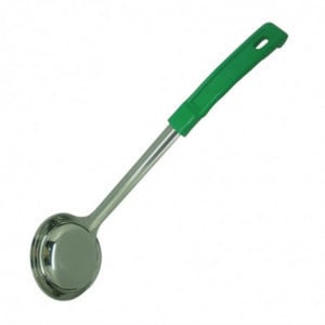 Grüne Edelstahl-Schöpfkelle - 120ml - FourniResto