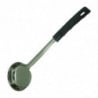 Black Stainless Steel Full Ladle - 178ml - FourniResto