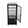 Vitrine Réfrigérée Noire Avec Portes Incurvées 86 L - Polar