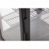 Vitrine Réfrigérée Noire Avec Portes Incurvées 86 L - Polar