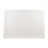 Polyester Euronorm 530 x 370mm White Service Tray - Roltex - Fourniresto