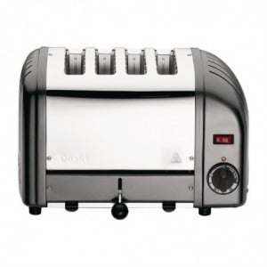 4-Scheiben-Toaster Anthrazit Vario - Dualit