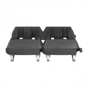 Einrastbarer Wagen Slim Jim - Rubbermaid - Fourniresto