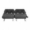 Einrastbarer Wagen Slim Jim - Rubbermaid - Fourniresto