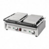 Doppelseitiger Kontaktgrill, links glatt und rechts gerillt - Buffalo