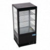Schwarze Kühlvitrine Serie C - 68 L - Polar