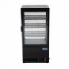 Schwarze Kühlvitrine Serie C - 68 L - Polar