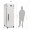 Negative Stainless Steel Refrigerated Cabinet 1 Door - 514 L - Polar
