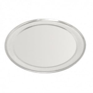 Aluminium-Pizzablech mit breitem Rand - Ø200mm - Vogue - Fourniresto
