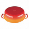 Ovale Bräter Orange - 5L - Vogue