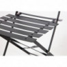 Stahl-Terrassenstühle - Schwarz - 2er-Set - Bolero - Fourniresto