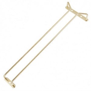 Messing-Stielglashalter 410mm - FourniResto - Fourniresto