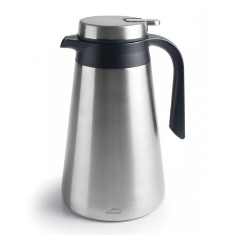 Stainless Steel Double-Walled Thermal Carafe - 2.2 L - Lacor Stainless Steel Double-Walled Thermal Carafe - 2.2 L - Lacor