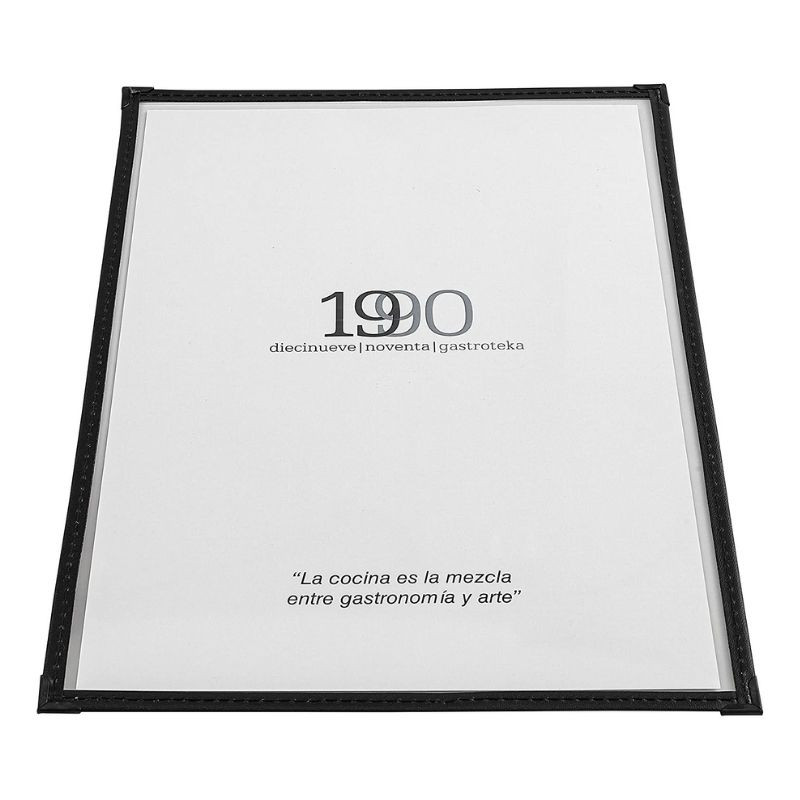 Simple PVC Menu Holder - A4 - Lacor Simple PVC Menu Holder - A4 - Lacor